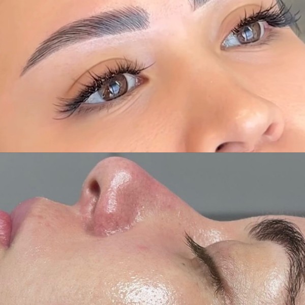 Package of Dermaplaning and eyebrows Lamination