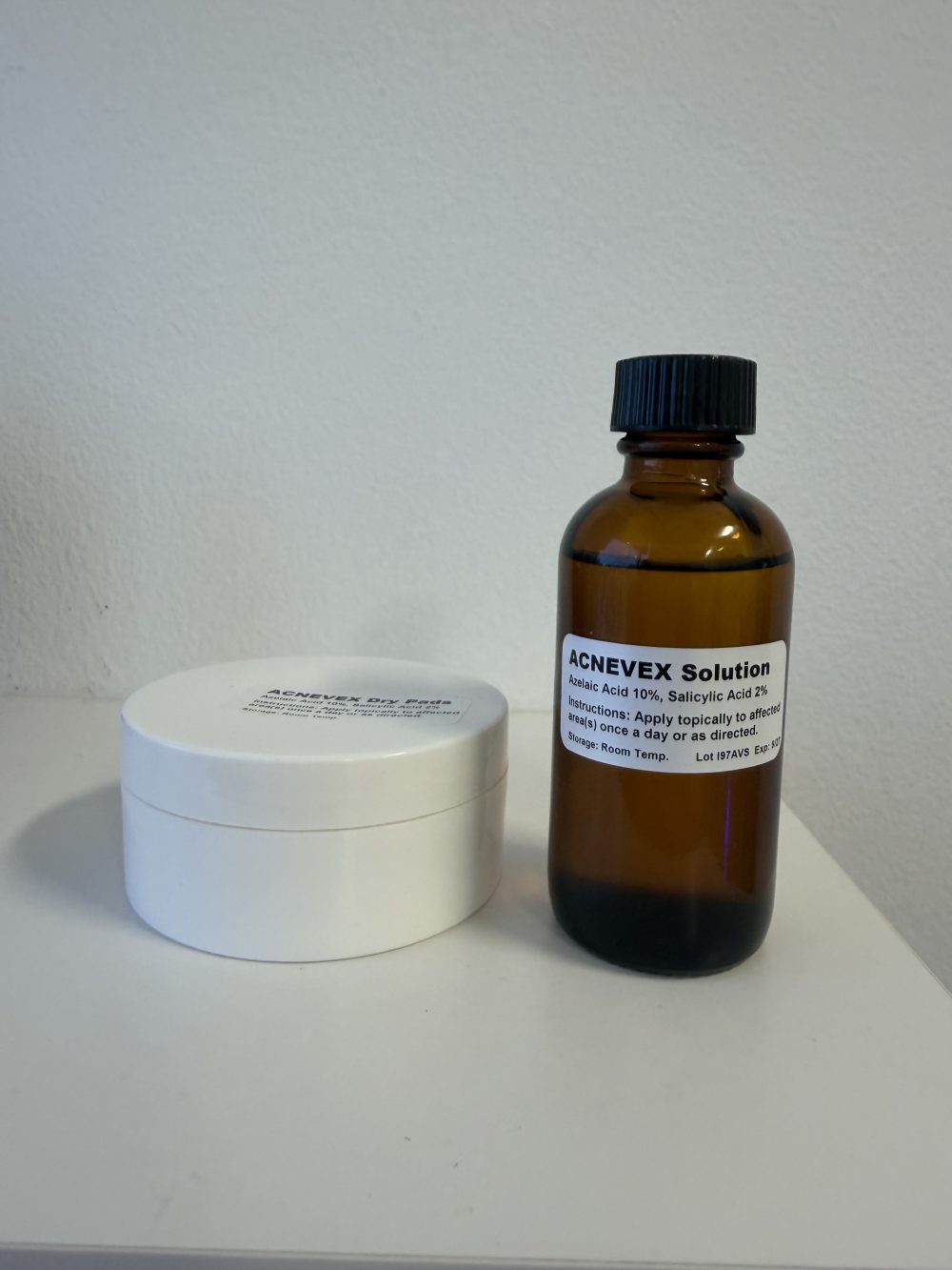 ACNEVEX Acne Solution + Dry Pads